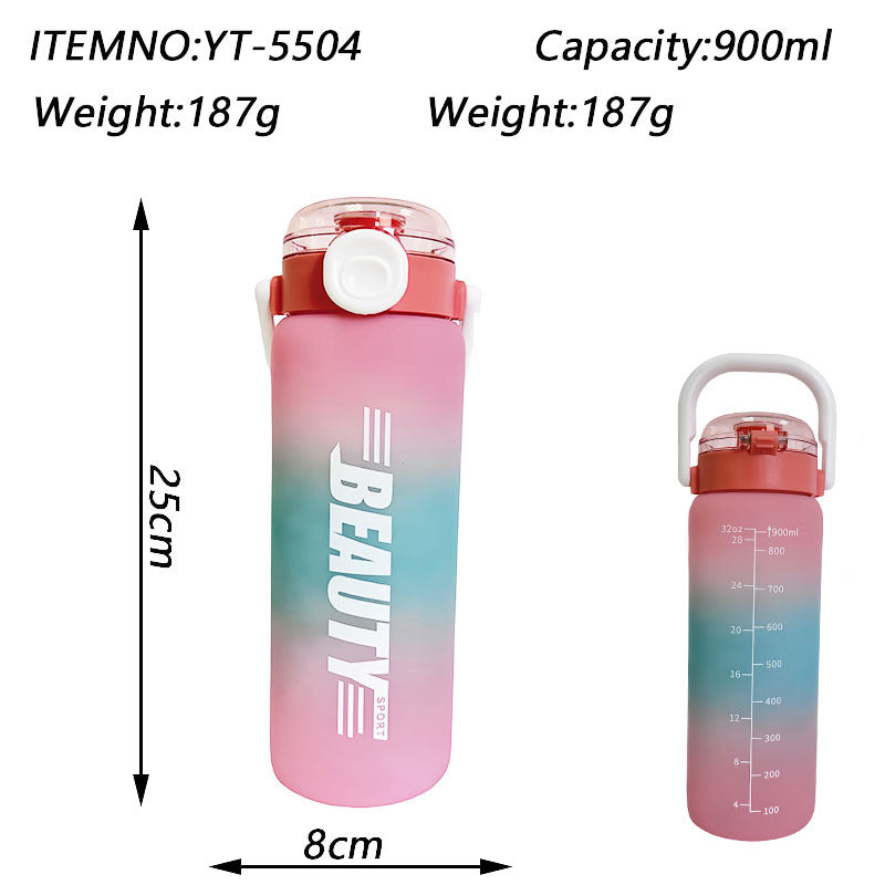 Damen praktische Isolier-Wasserflasche mit sicherem Verschluss Brehn