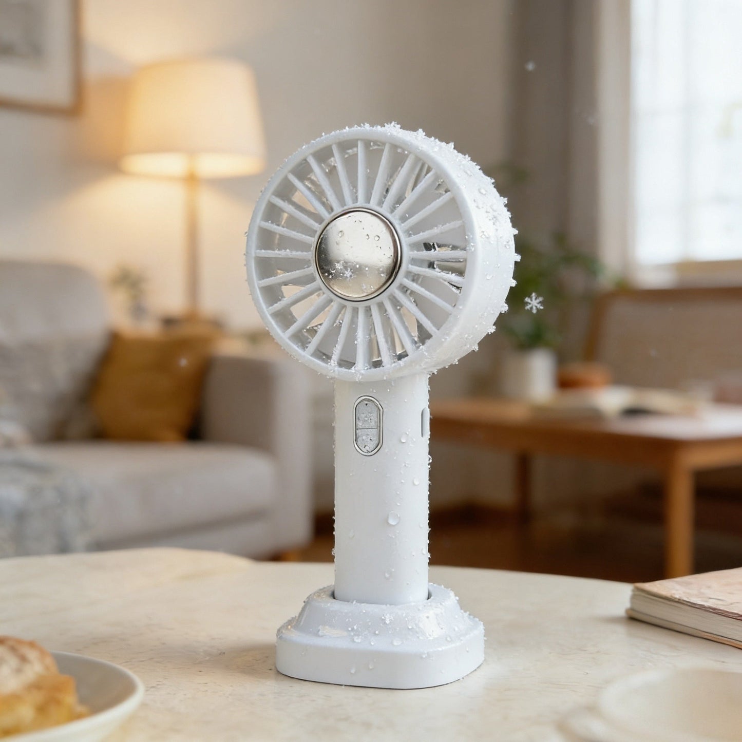 Frauen Tragbarer Mini Luftbefeuchter und Ventilator Brehn