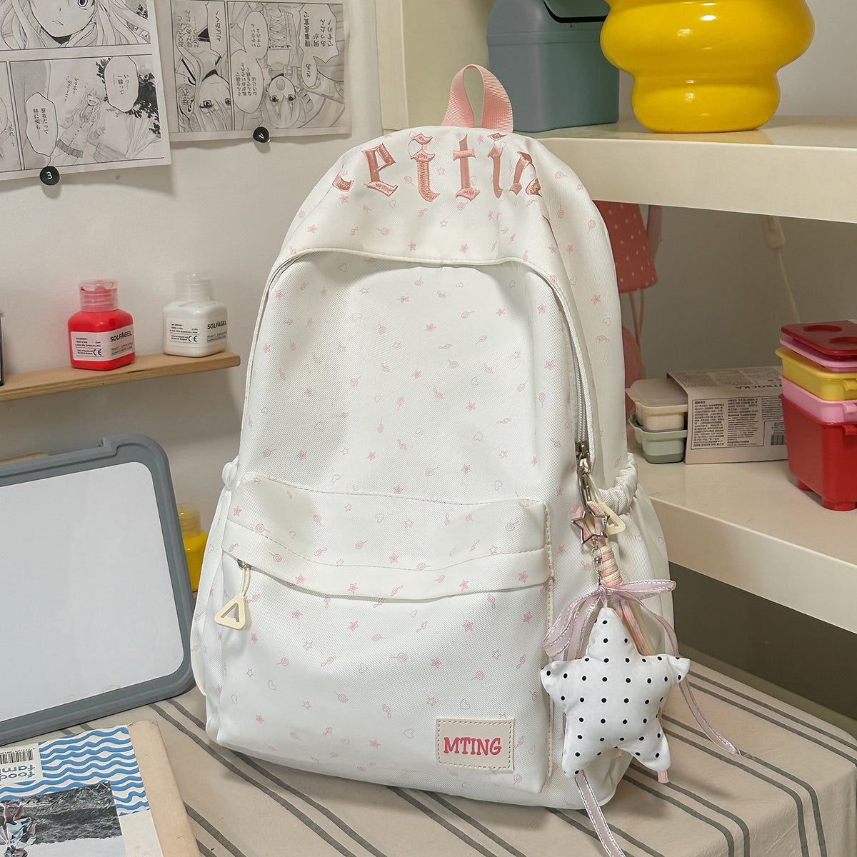 Stylischer gemusterter Rucksack Brehn 1791205199