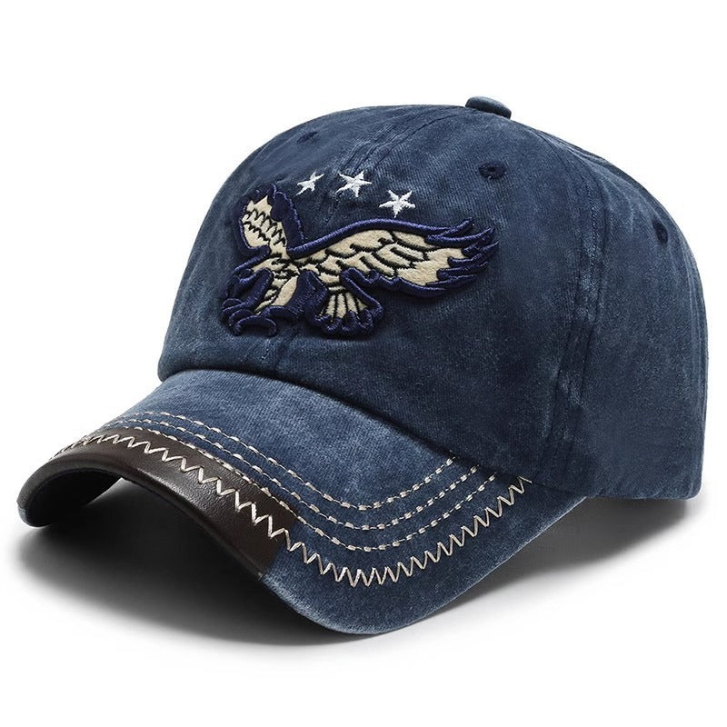 Herren Vintage Bestickte Baseballmütze Brehn