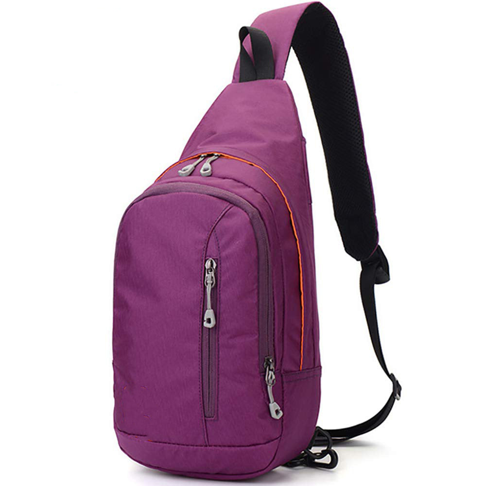 Unisex Sling-Rucksack mit reflektierenden Elementen und mehreren Fächern Brehn