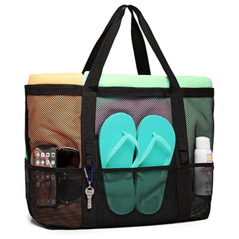 Strandtasche mit Atmungsaktivem Netzmaterial Brehn