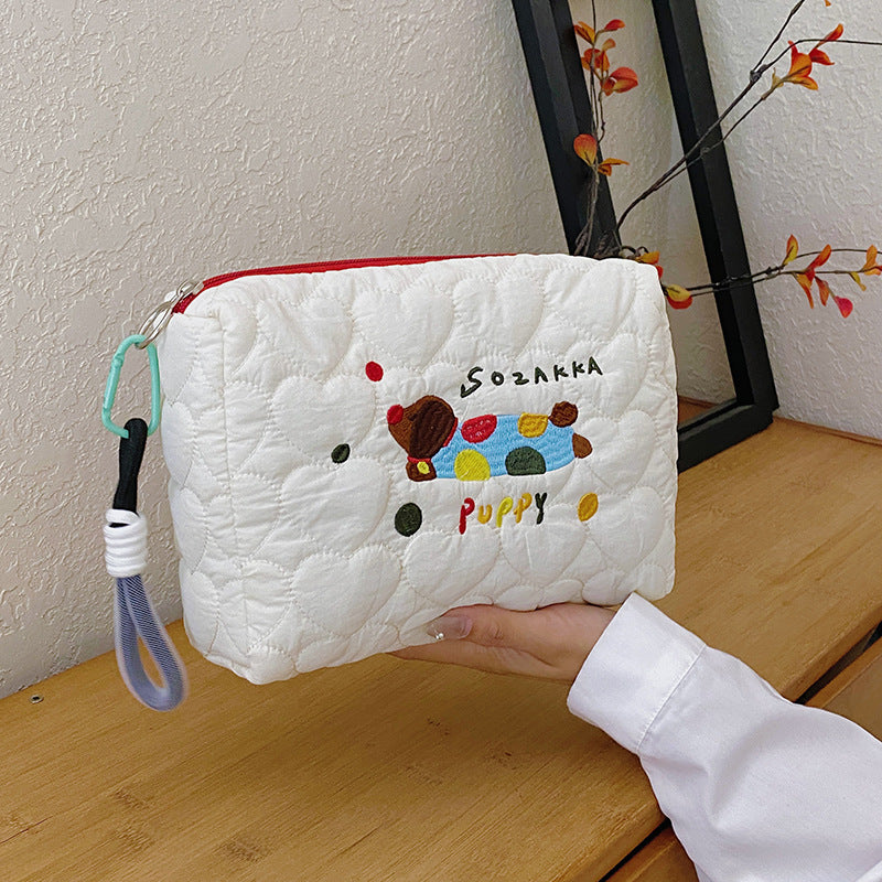 Süßes gesteppter Panda Clutch
