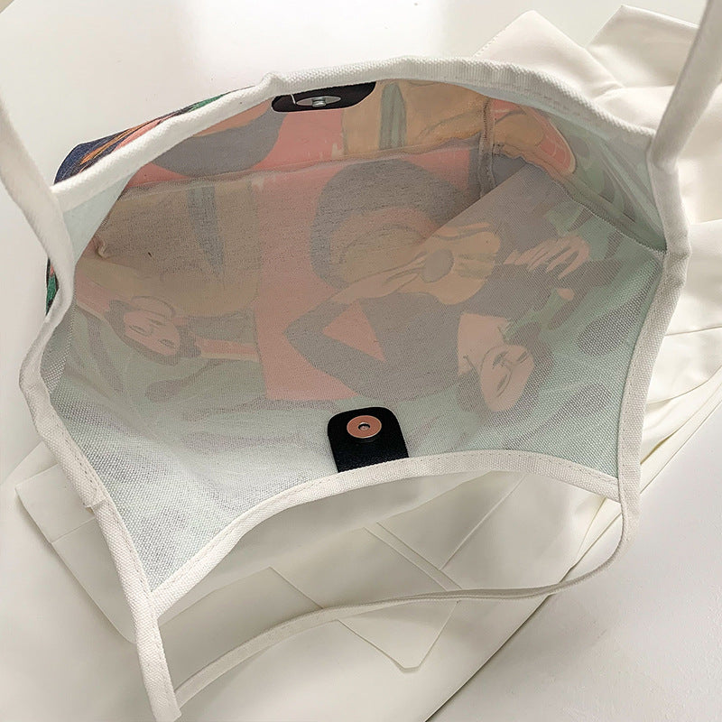 Künstlerische Drucktasche