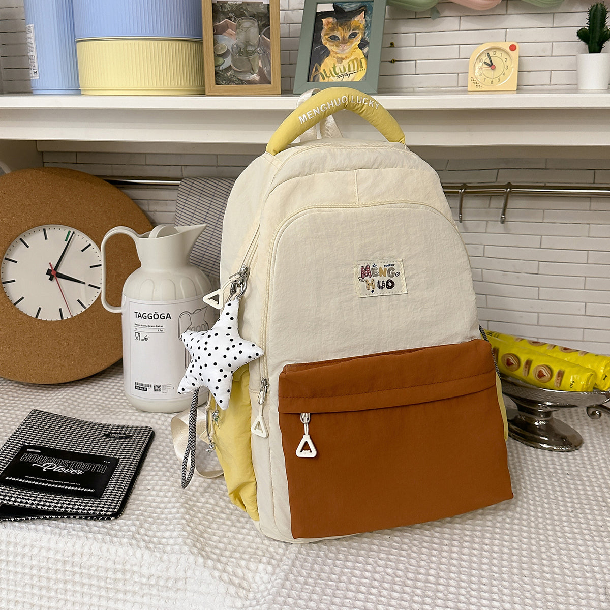Stylischer multifunktionaler Tagesrucksack Brehn