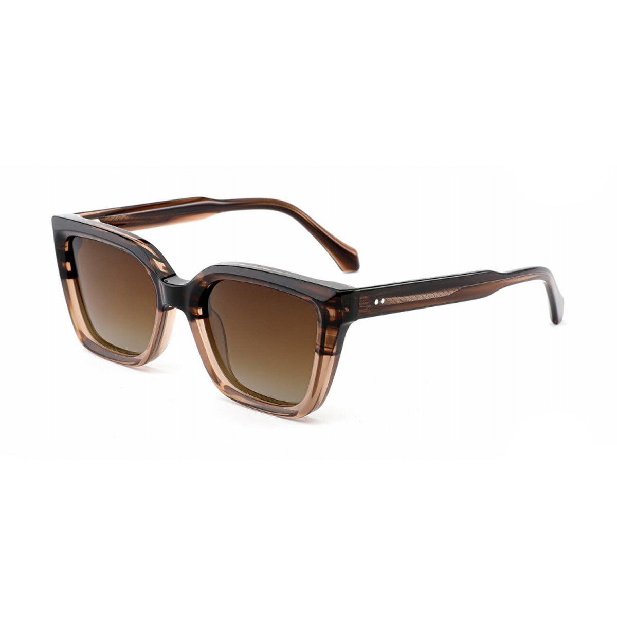 Damen modische Freizeit-Sonnenbrille mit künstlerischem Rahmen und UV-Schutz Brehn