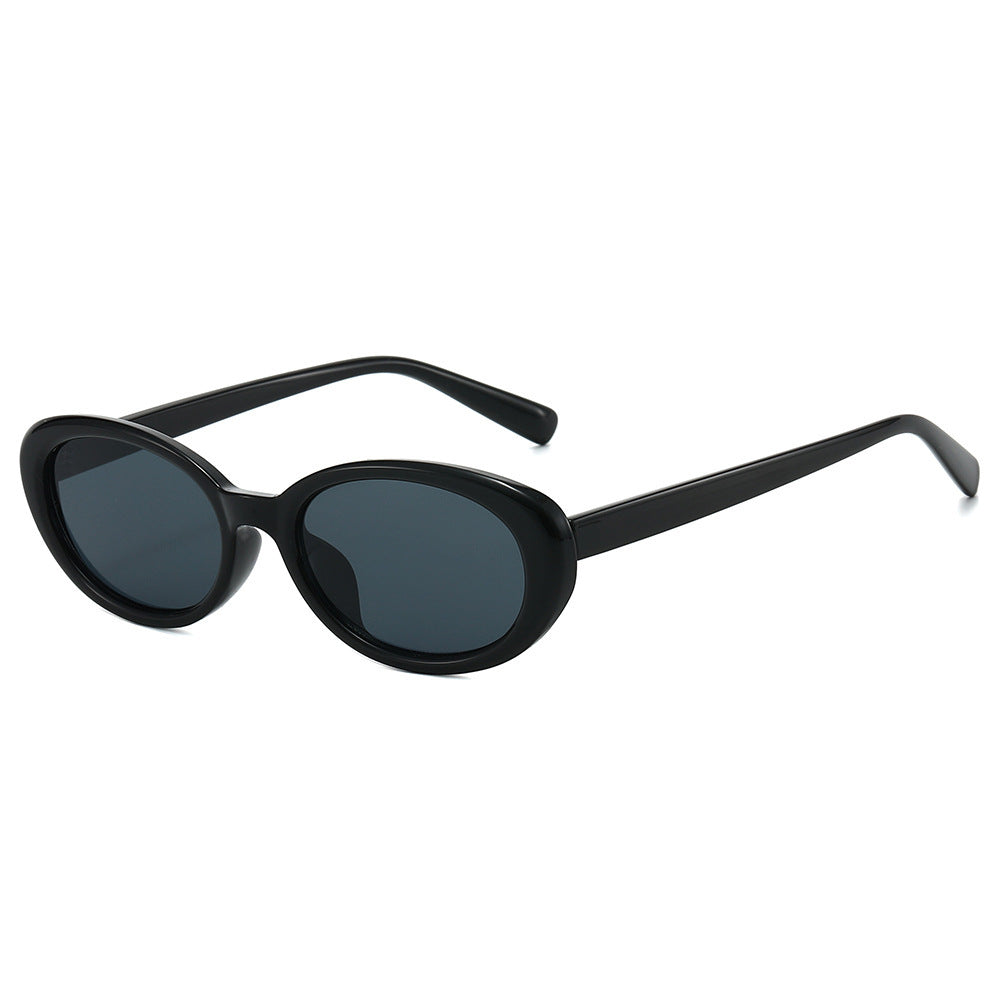 Elegante Vintage Oval Sonnenbrille Brehn