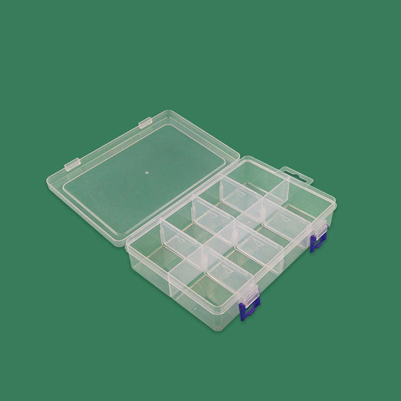 Multi-Compartment Craft Supply Storage Box mit sicheren Riegeln Brehn