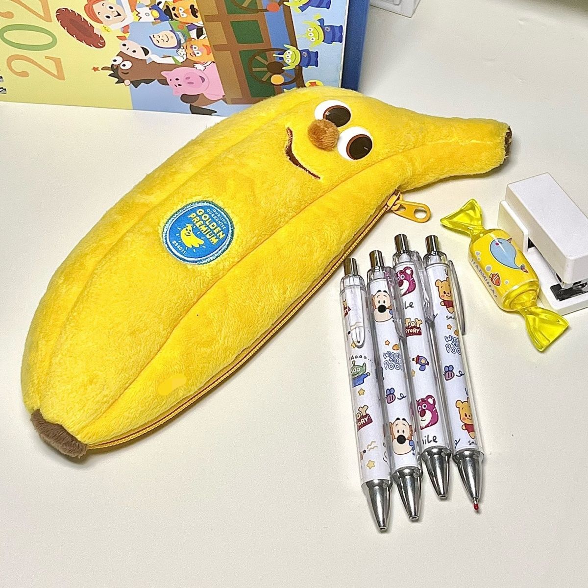 Neuheit Bananen Federmäppchen