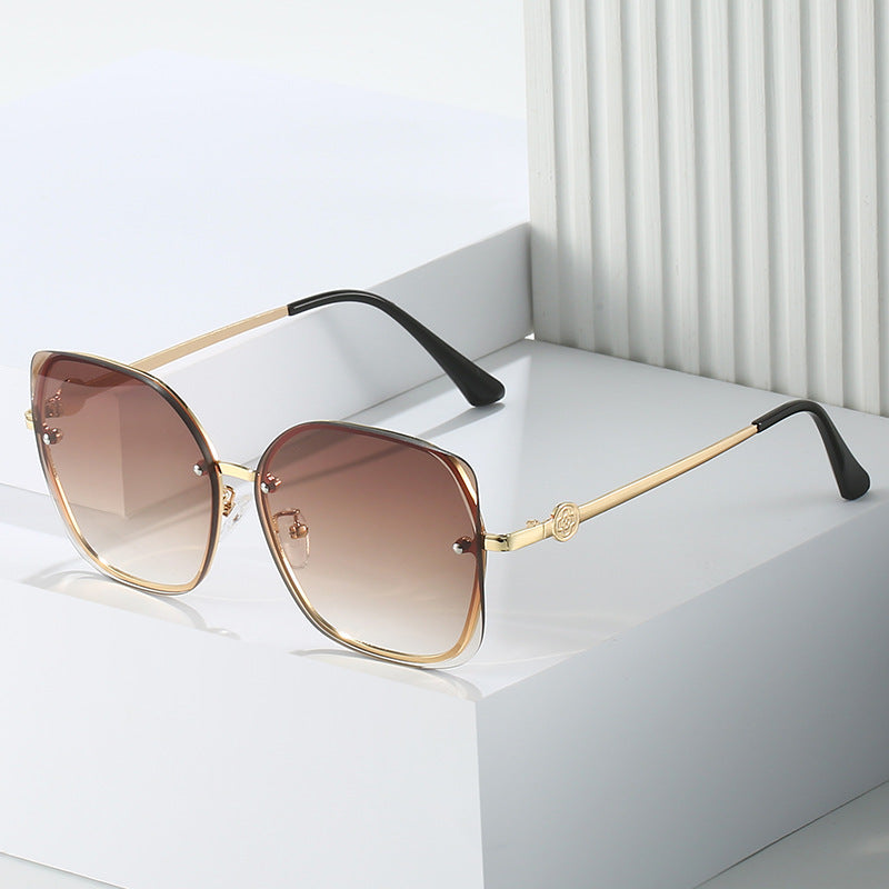 Bold Übergroße Geometrische Sonnenbrille Brehn