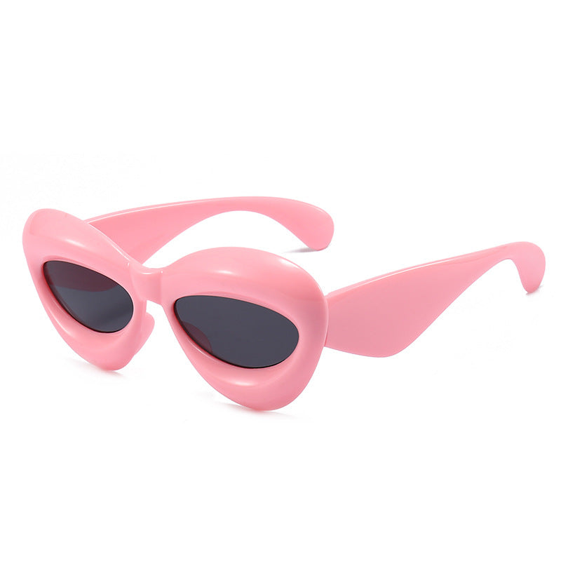 Damen modische Sonnenbrille im herzförmigen Design Brehn
