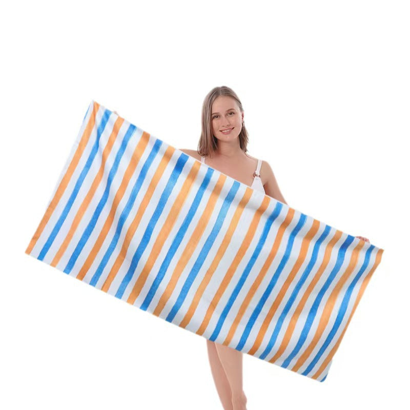 Damen Strandtuch mit maritimem Streifenmuster Brehn