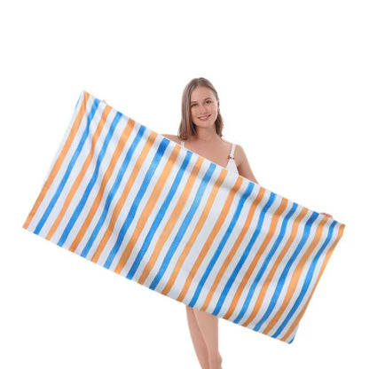 Damen Strandtuch mit maritimem Streifenmuster Brehn