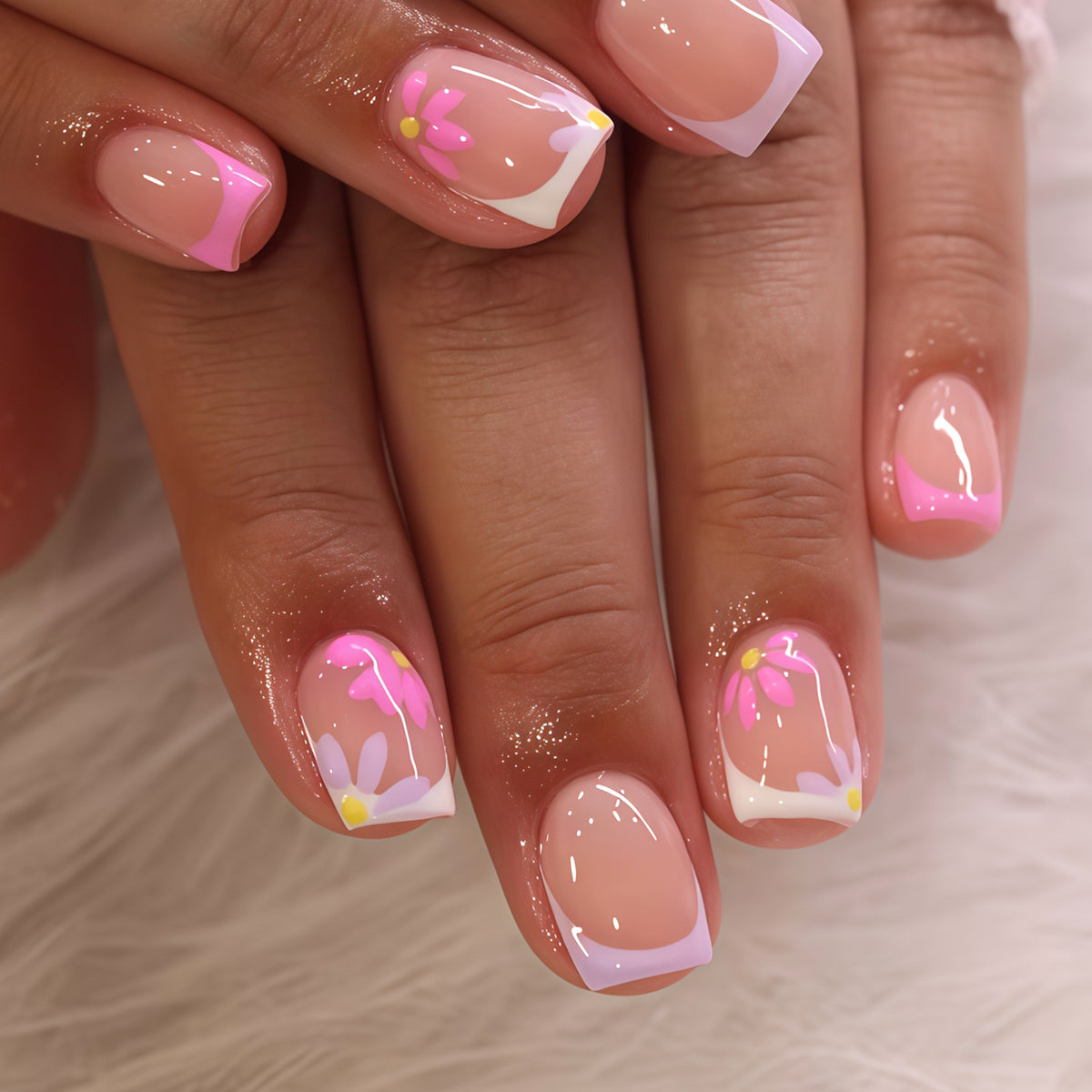 Saisonales thematisiertes Press-On-Nagelkunst-Set Brehn