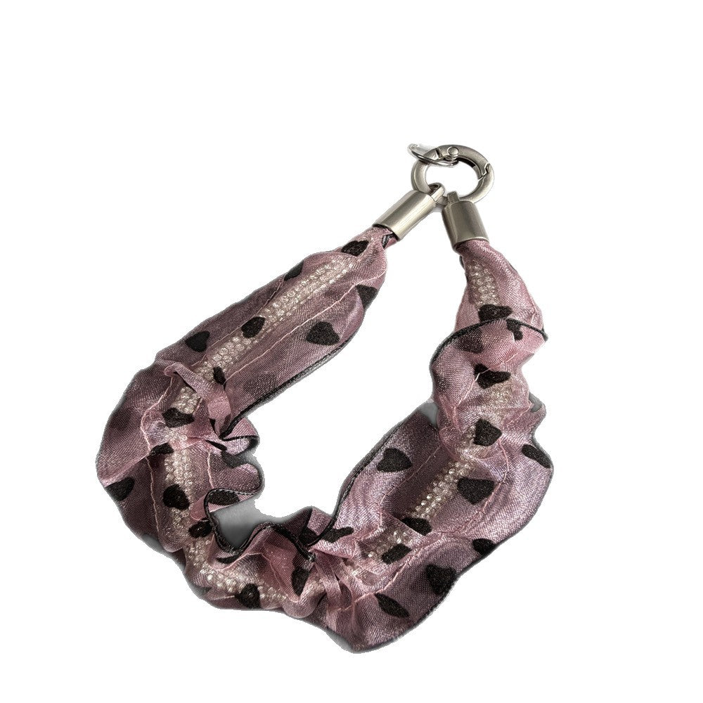 Herz-muster Haar Scrunchie Brehn