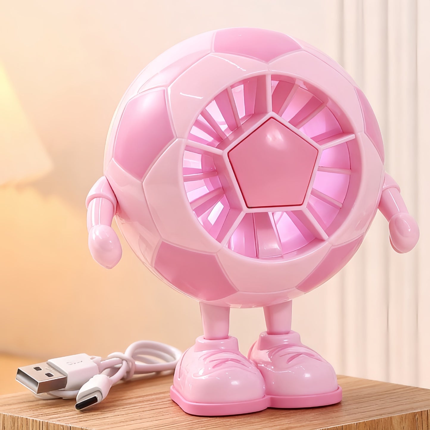 Damen Tragbarer Mini-Ventilator im verspielten Tierdesign Brehn