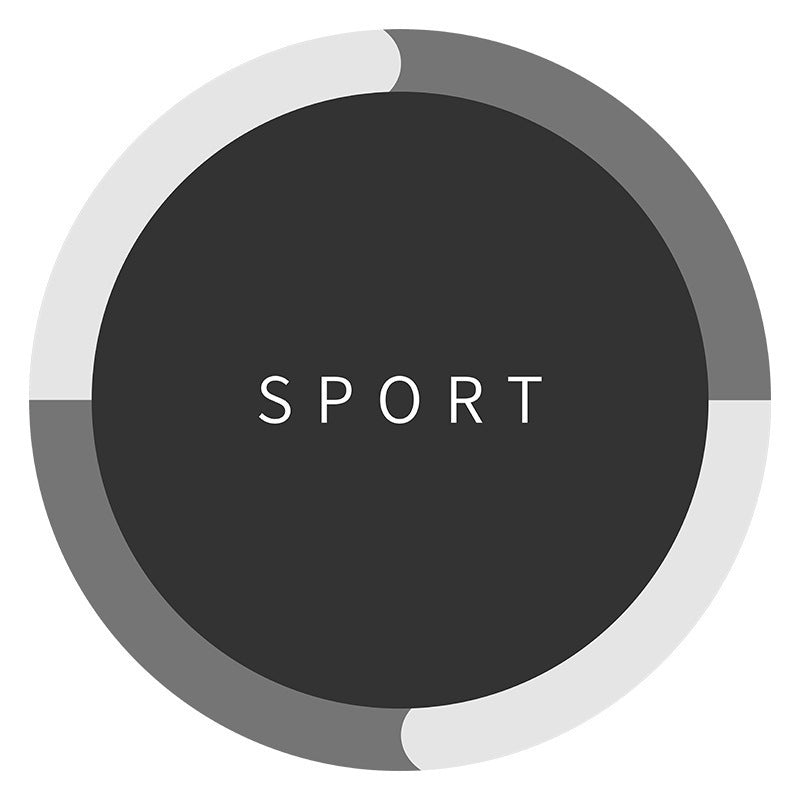 Abstract Sports-Themed Area Mat Brehn