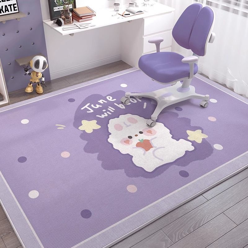 Verspielter Teppich im Cartoon-Stil