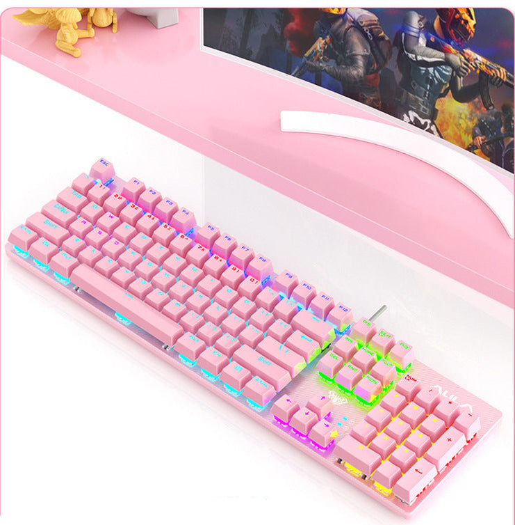 RGB Hinterleuchtete Mechanische Gaming-Tastatur Brehn