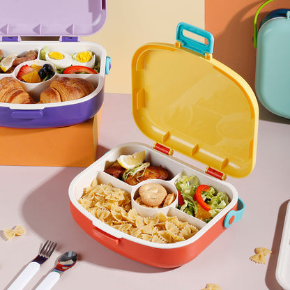 Isolierte Lunchbox mit Besteckset