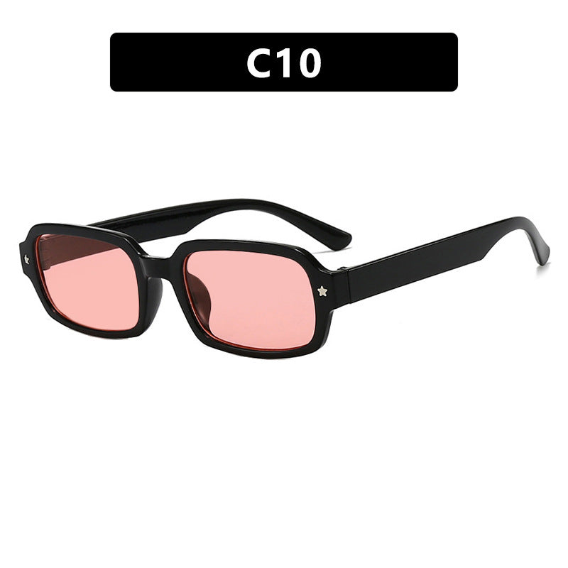 Damen modische Rechtecksonnenbrille mit herausragendem Design und schützendem UV-Filter Brehn