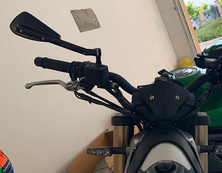 Einstellbare Sport-Motorrad-Rückspiegel Brehn
