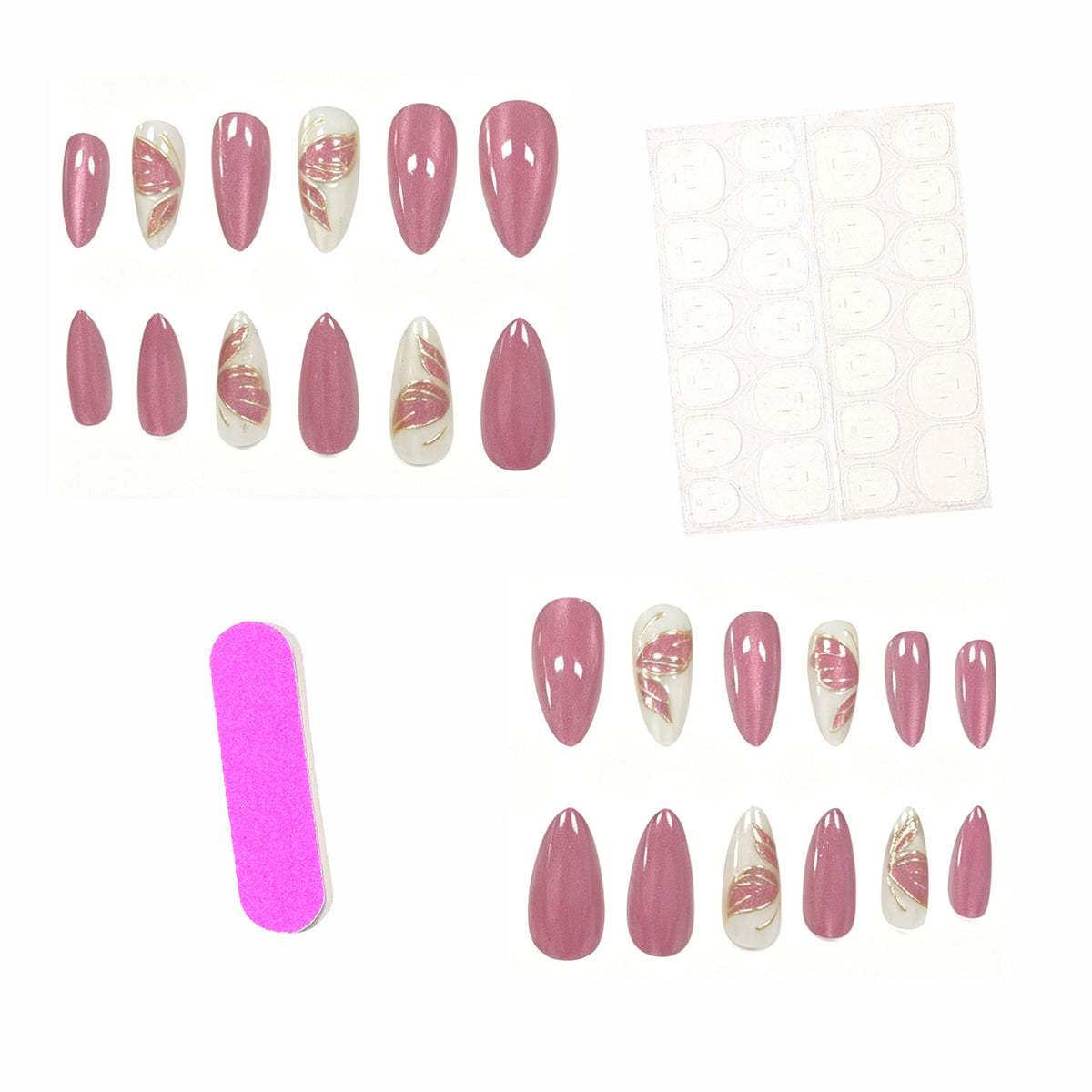 Elegante Schmetterlingsblumen-Nagelkunst-Erweiterungen Brehn
