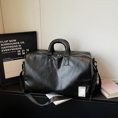 Premium Leder Reise Holdall Brehn