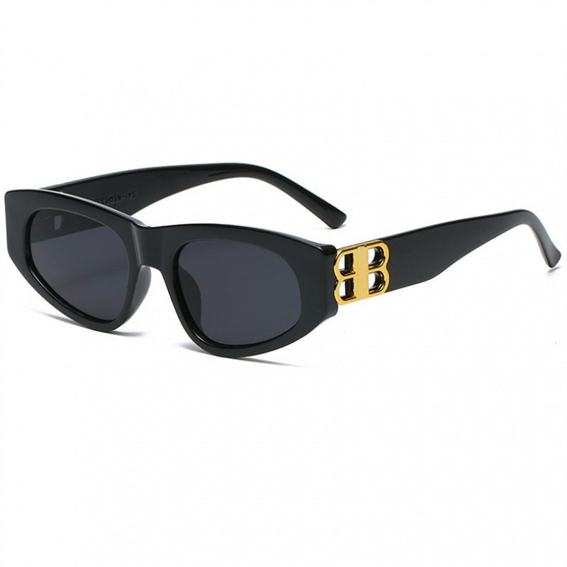 Elegante futuristische Rahmen-Sonnenbrille Brehn