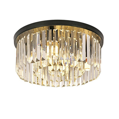 Kristall Flush Mount Deckenleuchte