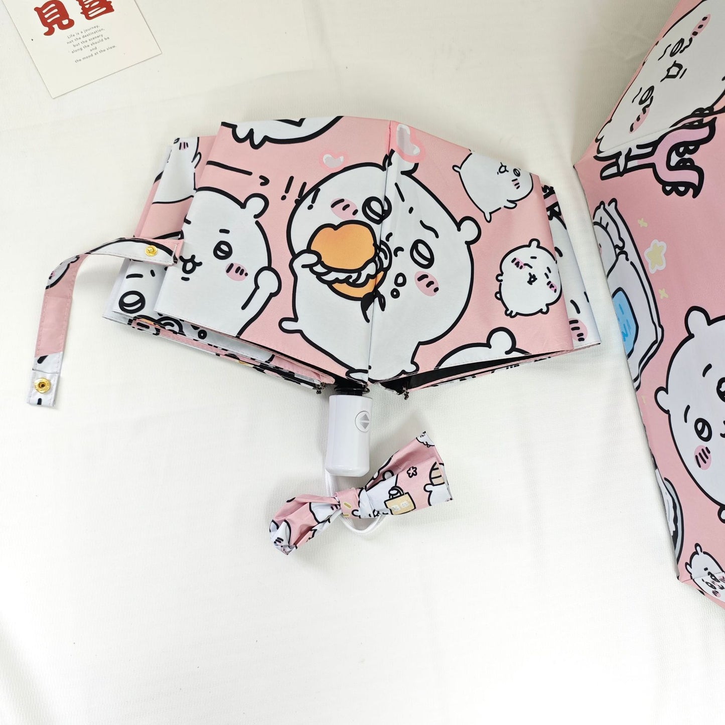 Damen Faltbarer Regenschirm mit humorvollem Tierdesign Brehn