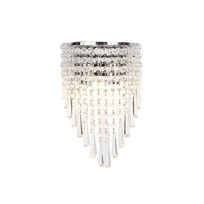 Glamouröse Kristall Wandlampe