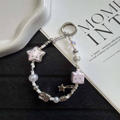 Beaded Charm Telefonhalter Brehn