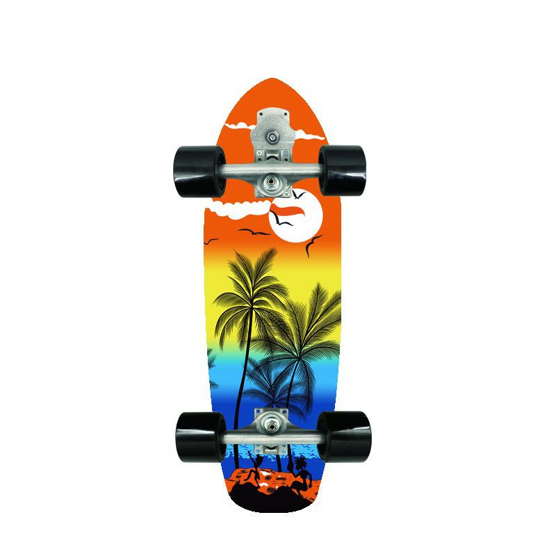 Retro-inspirierter Mini Cruiser Skateboard Brehn