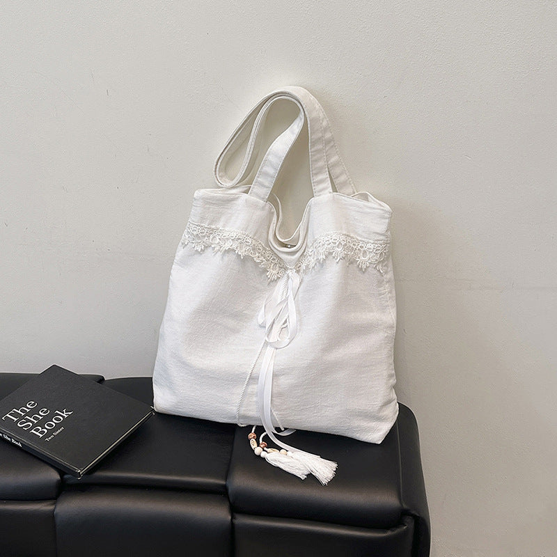 Chic Bestickte Schulter Tragetasche Brehn