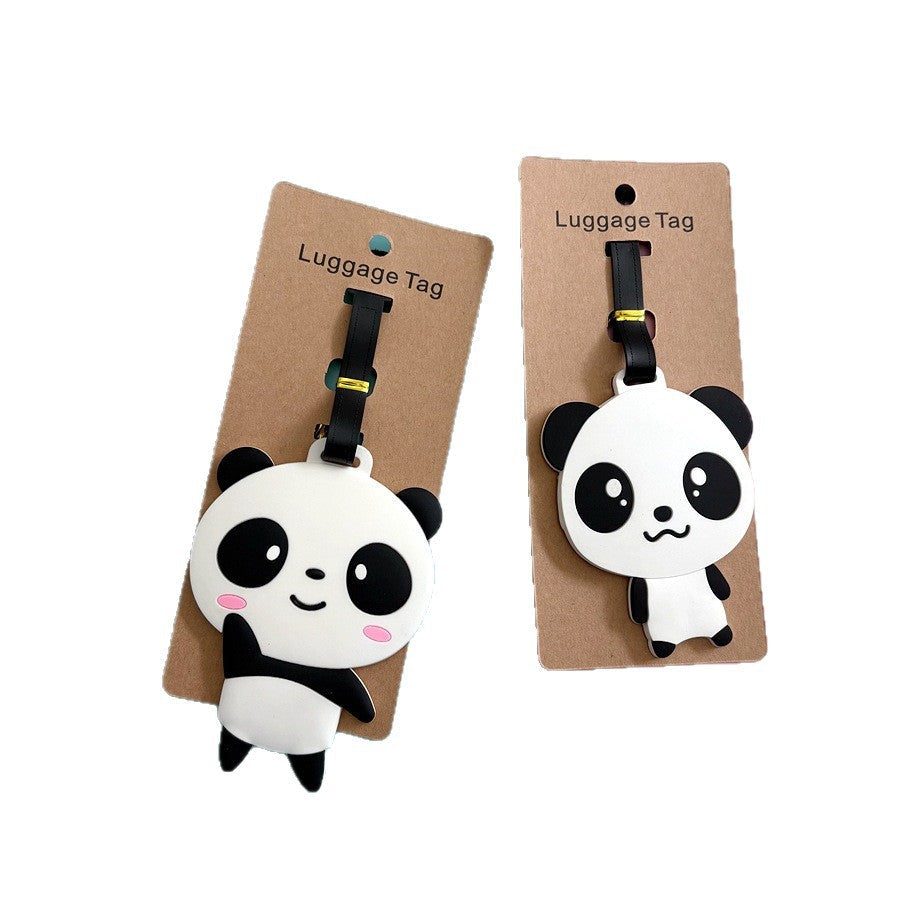 Süße Panda-Themen Gepäckanhänger Brehn