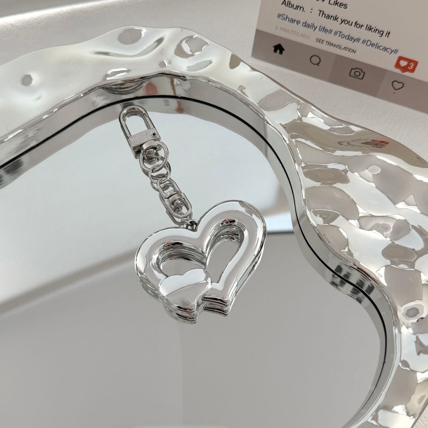 Herz-Design Schlüsselanhänger Brehn