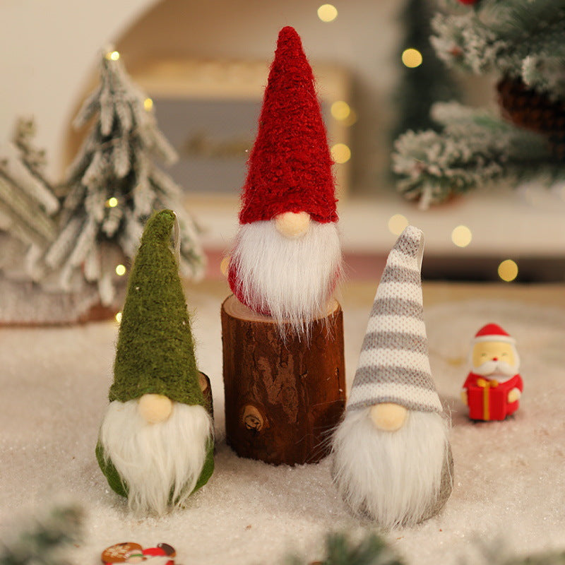 Dekorative Weihnachtsgnom Figur Brehn