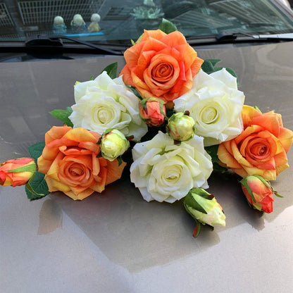 Realistische Künstliche Rosen Blumenarrangement