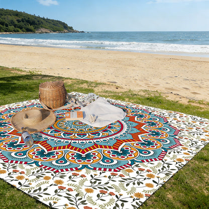Mandala Design Strandmatte Brehn