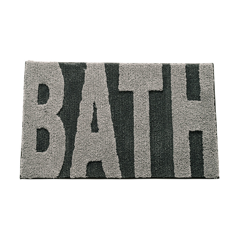 Moderne abstrakte Badematte Brehn