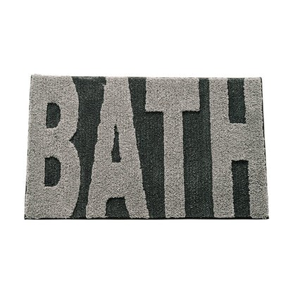 Moderne abstrakte Badematte Brehn