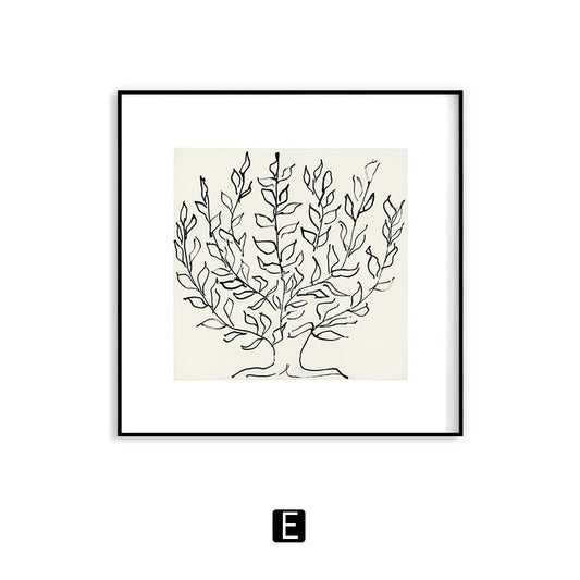 Elegante Wandkunst für Wohnräume