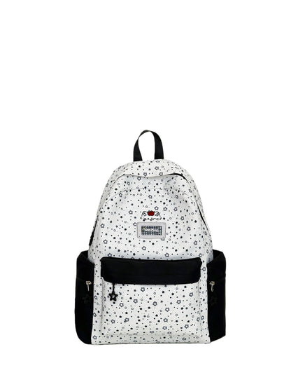 Sternenmuster-Schulrucksack Brehn