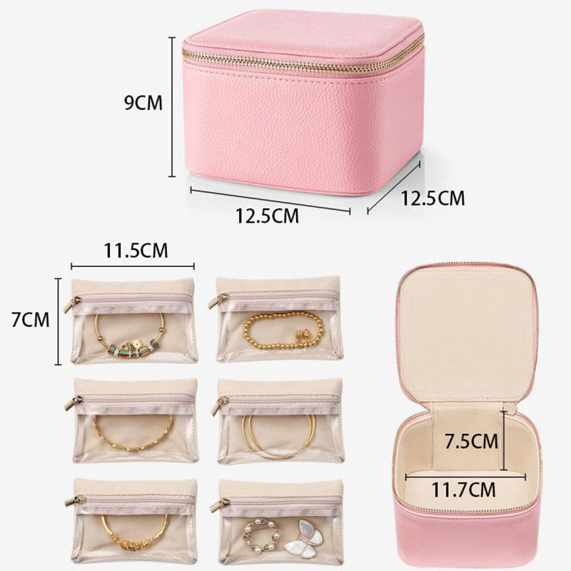 Kosmetik-Organizer Handtasche mit Transparenten Fächern Brehn