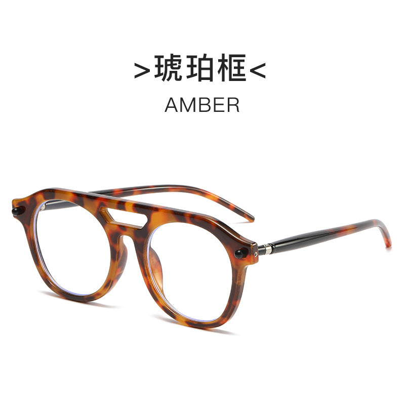 Damen exklusive Sonnenbrille mit auffälligem Schildkrötenmuster und robustem Rahmen Brehn