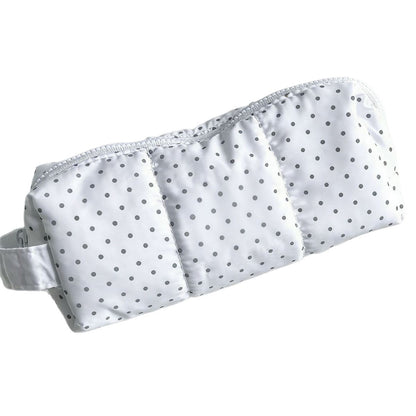 Gepolsterte gepunktete Tasche in Form eines Beutels