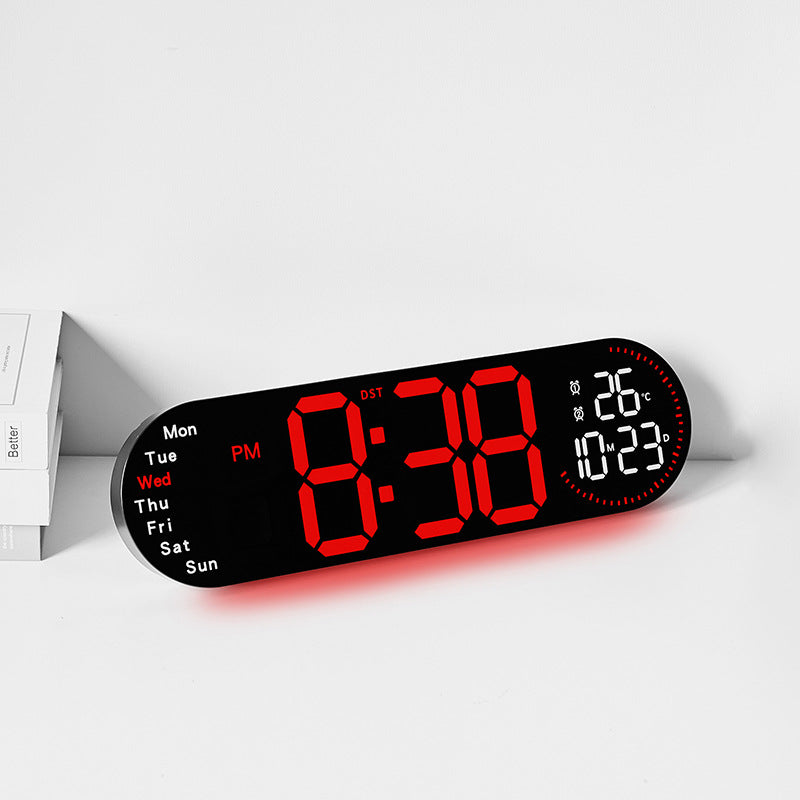 Digitaler Multifunktionswecker mit Temperatur und Wetteranzeige Brehn