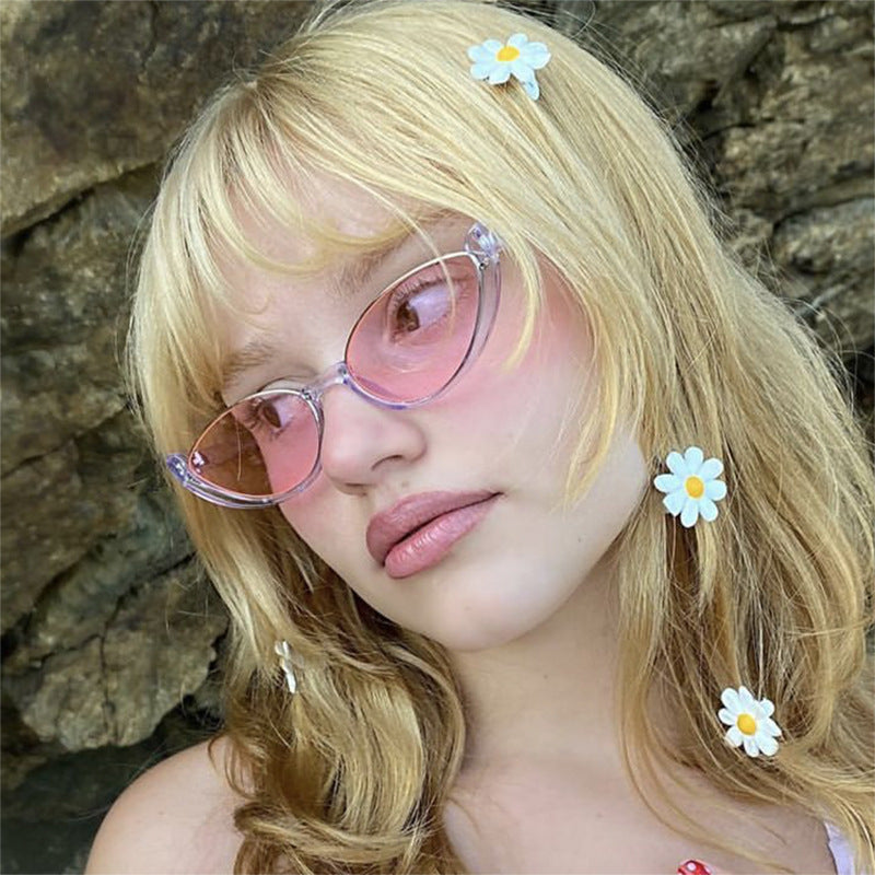 Damen Cat-Eye Sonnenbrille mit dezentem Rahmen und polarisierten Gläsern Brehn