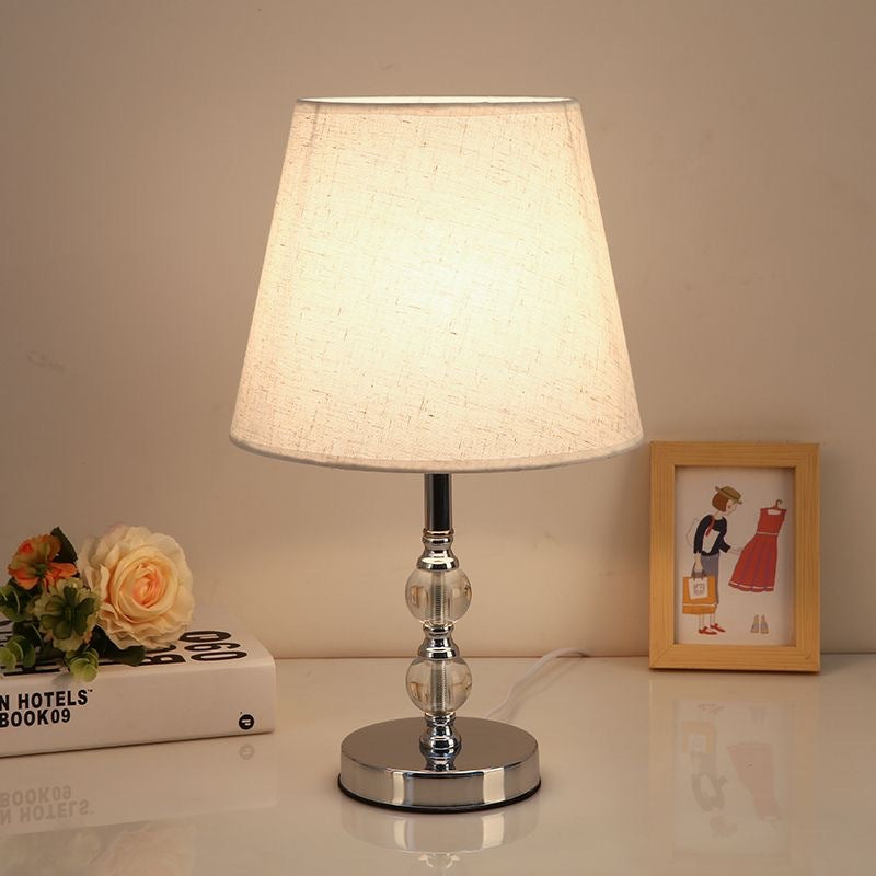 Kristall-besetzte Tischlampe